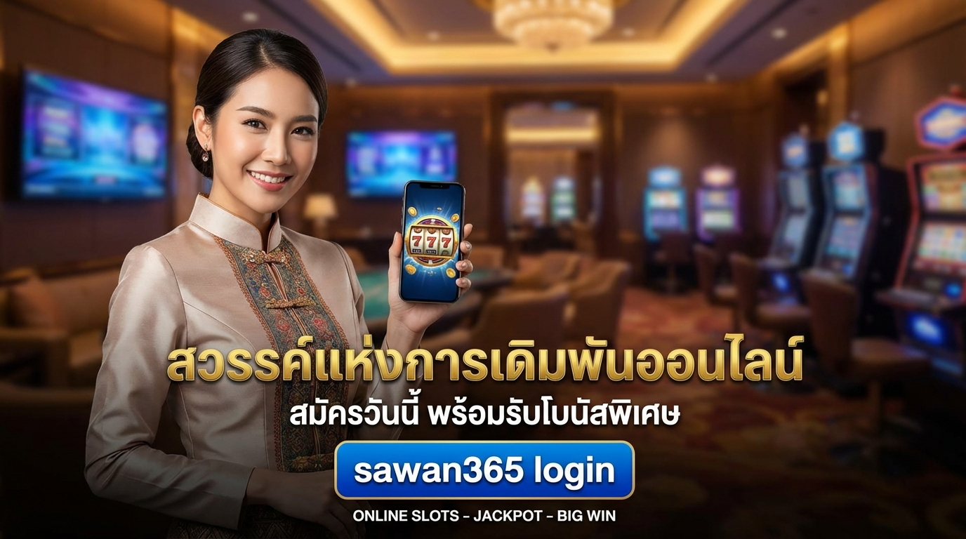 คู่มือเข้าสู่ระบบ sawan365 สำหรับเกมสล็อตออนไลน์