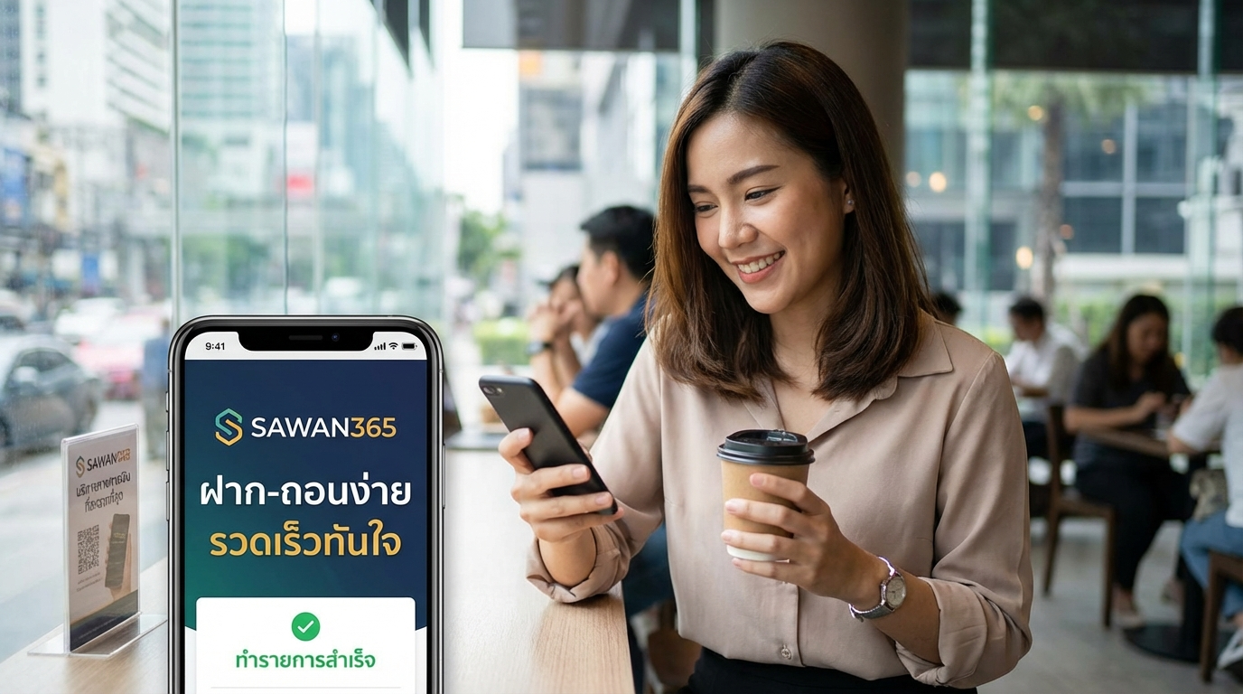ระบบการฝาก-ถอนที่สะดวกสบาย